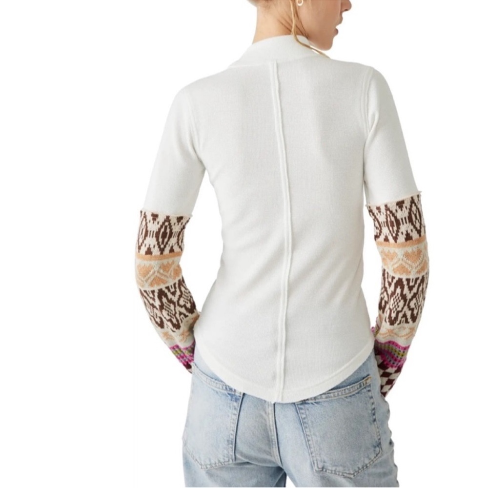 NWOT Free People | Gorgeous Cuff Top | Large - Picture 8 of 16